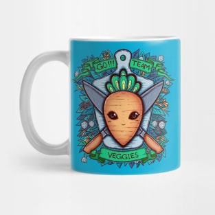 Carrot and Knife Coat of Arms Mug